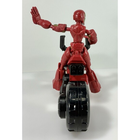 Marvel Iron man Bend and Flex Rider Bike And Action Figure Toy - Picture 6 of 10
